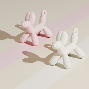 دندانگیر سیلیکونی طرح پاپی هی اور شی HE OR SHE