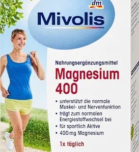 قرص منیزیم 400 میوولیوس Mivolis