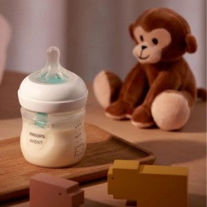 شیشه شیر طلقی ضد نفخ اونت Avent مدل Natural Response