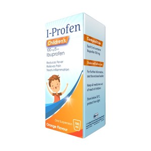 شربت مسکن و تب بر ایبوپروفن I-Profen برای 1+ سال