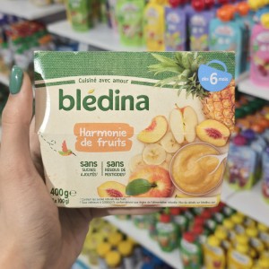 پوره میوه کاسه ای بلدین Bledina تولید فرانسه