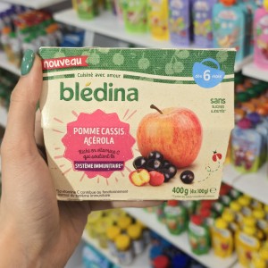 پوره میوه کاسه ای بلدین Bledina تولید فرانسه