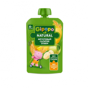 پوره میوه‌ ساندیسی گیپو (Gipopo (Heinz برای 6+ ماه