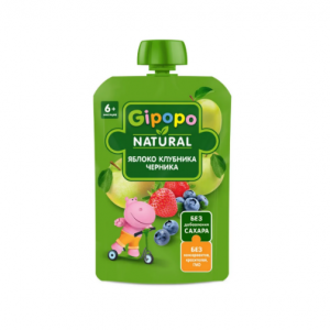 پوره میوه‌ ساندیسی گیپو (Gipopo (Heinz برای 6+ ماه