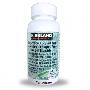 قرص ژله‌ای ایبوپروفن ۲۰۰ میلی‌گرم کرکلند Kirkland 