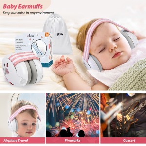 محافظ گوش و صداگیر نوزاد و کودک Baby Earmuff Noise Protection