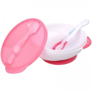 ظرف غذا چسبان همراه با قاشق حرارتی کیدزمی Kidsme