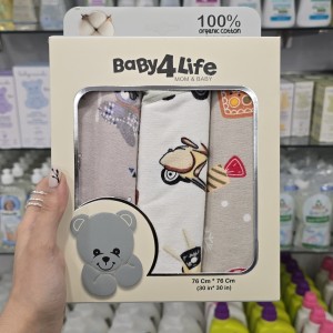 خشک‌ کن جعبه‌ای نوزادی ۳ عددی بیبی فورلایف BABY4LIFE