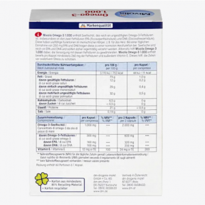کپسول امگا ۳ دوز 1000 میولیس Mivolis