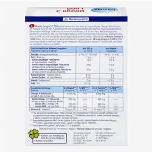 کپسول امگا ۳ دوز 1000 میولیس Mivolis