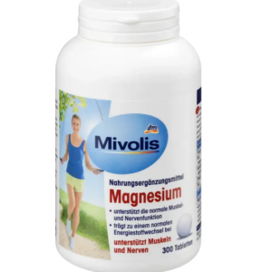 قرص منیزیم میوولیوس Mivolis پک 300 عددی