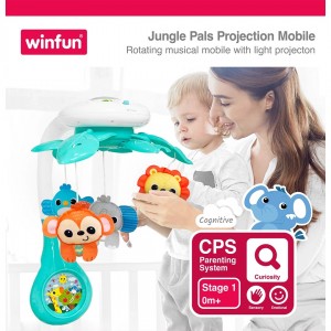 آویز تخت حیوانات موزیکال وین فان Winfun