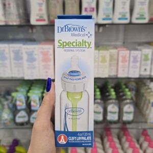 شیشه شیر شکاف کام نوزاد دکتر براون 120میل DrBrowns