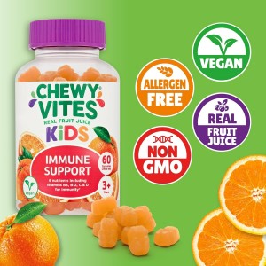 پاستیل تقویت سیستم ایمنی Chewy Vites Kids برای 3+ سال