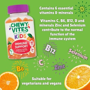 پاستیل تقویت سیستم ایمنی Chewy Vites Kids برای 3+ سال