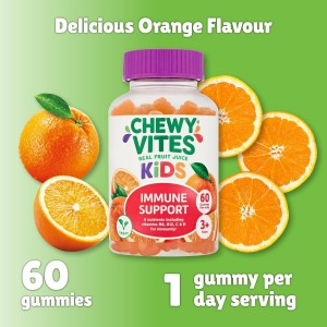 پاستیل تقویت سیستم ایمنی Chewy Vites Kids برای 3+ سال