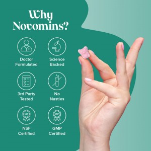 پاستیل ویتامین D و کلسیم Novomins برای 3+ سال