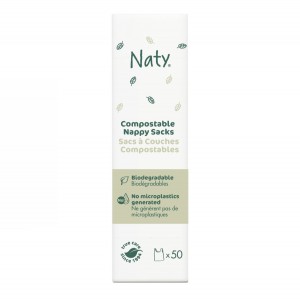 کیسه‌ تعویض پوشک بدون بو Eco by Naty بسته 50 عددی