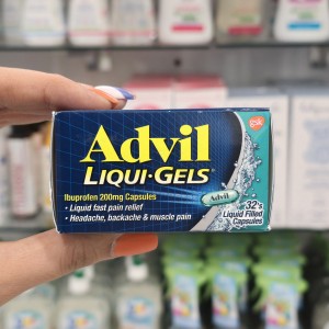 قرص ژلی  ادویل Advil بر پایه ایبوبروفن