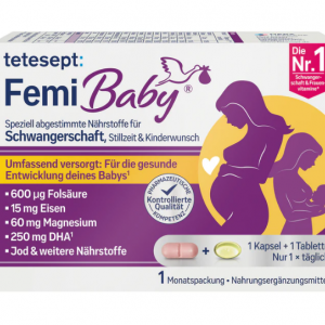 قرص مکمل تخصصی فمی بیبی تتسپت  tetesept Femi Baby