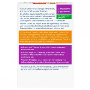 قرص  کلسیم  ویتامین D3 ویتامین K دوپل  Doppelherz