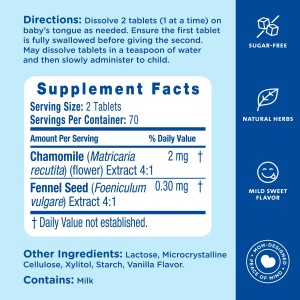 قرص حل شونده دندان و لثه مامیز بلس Mommy’s Bliss