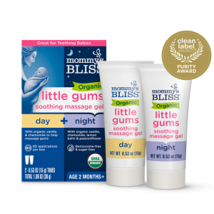 ژل ارگانیک روز و شب ماساژ و تسکین لثه نوزاد مامیز بلس Mommy’s Bliss
