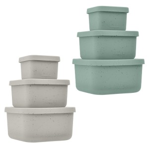 ست ظرف درب‌ دار سیلیکونی کیکابو Kikkaboo