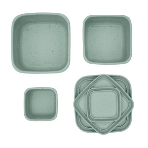 ست ظرف درب‌ دار سیلیکونی کیکابو Kikkaboo