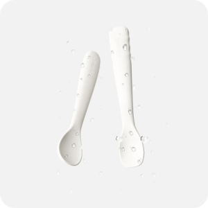 ست ۲ عددی قاشق سیلیکونی کودک هی اور شی He or she