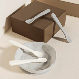 ست ۲ عددی قاشق سیلیکونی کودک هی اور شی He or she