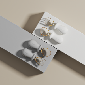 قاشق و چنگال کوچک نوزاد هی اور شی He or she