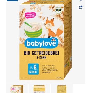 سرلاک اورگانیک بدون شیر بیبی لاو Baby Love