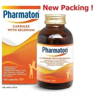 قرص مولتی ویتامین فارماتون Pharmaton سوییس با جینسینگ و سلنیوم