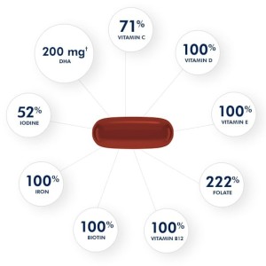 قرص مولتی‌ ویتامین بارداری One A Day® Prenatal Multi تولید کانادا