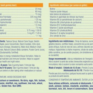 پاستیل مولتی‌ ویتامین کودکان allKiDz® Multi Gummy Bears