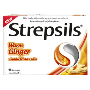 قرص تسکین‌ دهنده و ضدعفونی‌ کننده گلو استرپسیلز Strepsils