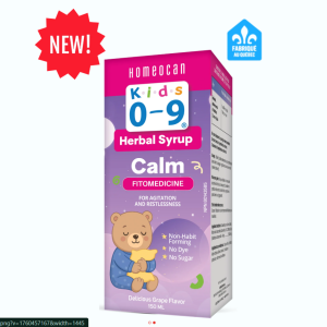 شربت خواب و آرامش گیاهی جدید Homeocan برای 0-9 سال