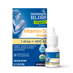 قطره ویتامین D ارگانیک مامیز بلس Mommy’s Bliss