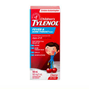 شربت  تب و گلو درد تایلنول TYLENOL برای 2-5 سال