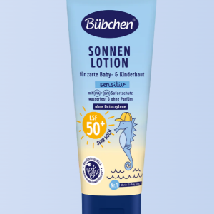 لوسیون ضدآفتاب کودک بابچن Bübchen Sensitiv SPF 50+