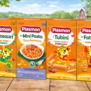 پاستا طرح دار کودک پلاسمون Plasmon