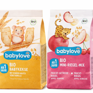 اسنک بیسکوییتی babylove برای 1+ سال