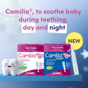 قطره تسکین لثه کاملیا بایورن BOIRON CaMilia مناسب برای 1 تا 30 ماه