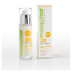 کرم ضد آفتاب و ضد حشره MosquitNo با SPF30