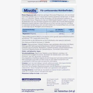 قرص منیزیم 400 میوولیوس Mivolis