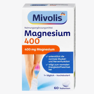 قرص منیزیم 400 میوولیوس Mivolis