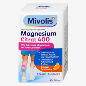 ساشه منیزیم سیترات 400 میوولیوس Mivolis
