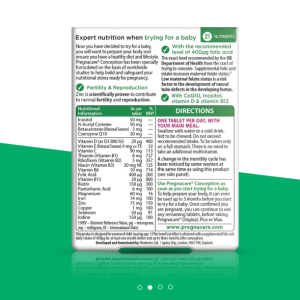 قرص پرگناکر کانسپشن Pregnacare Conception