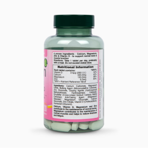 قرص کلسیم، منیزیم، ویتامین D و زینک  Holland & Barrett